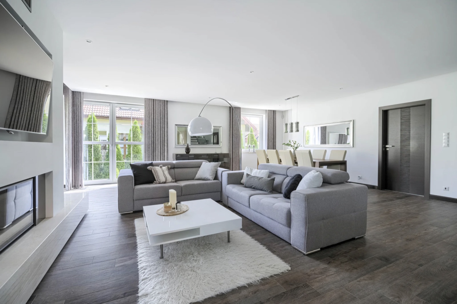 Sample living room